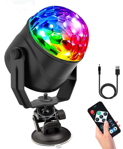 Magiczna przenośna kula dyskotekowa RGB