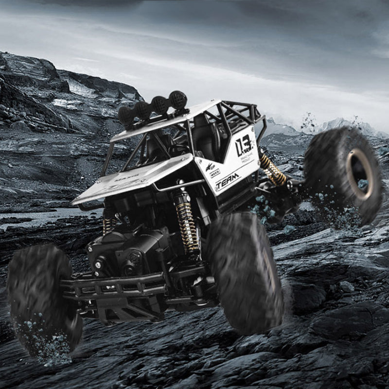 Wytrzymały samochód terenowy 4x4 z pilotem zdalnego sterowania