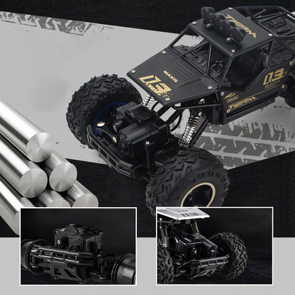 Wytrzymały samochód terenowy 4x4 z pilotem zdalnego sterowania