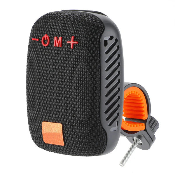 Głośnik Bluetooth na rower – wodoodporny głośnik z solidnym uchwytem (wstrząsoodporny i z funkcją zestawu głośnomówiącego)