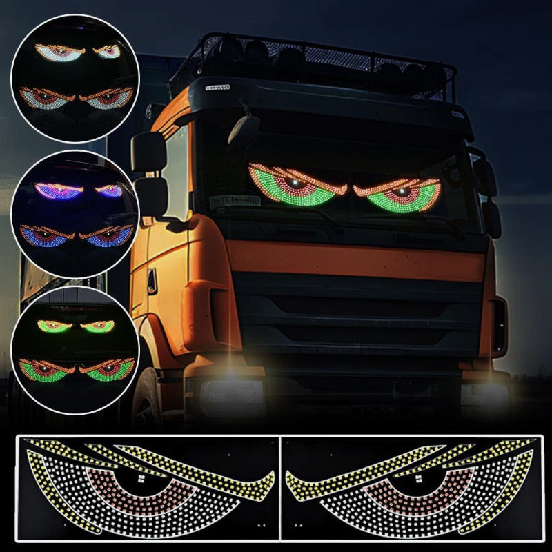 Samochodowe LED Devil Eyes na przednią szybę