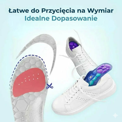 Medivital™ magnetyczne wkładki do masażu punktów akupresurowych – możliwość przycięcia do rozmiaru