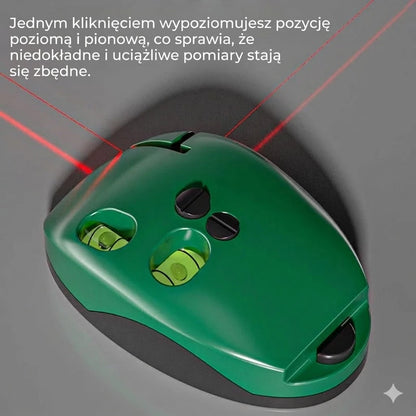 Kompaktowy samopoziomujący laser krzyżowy