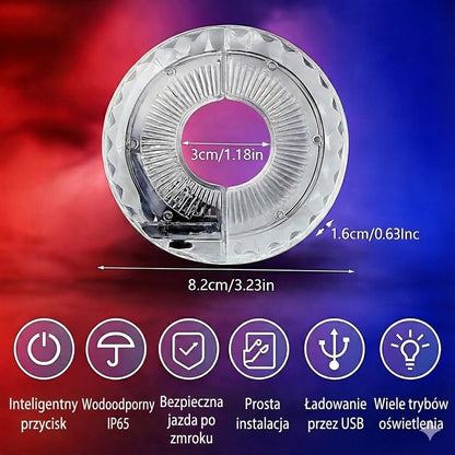 Ładowana lampka RGB z czujnikiem ruchu (oświetlenie nastrojowe)
