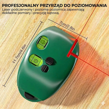 Kompaktowy samopoziomujący laser krzyżowy