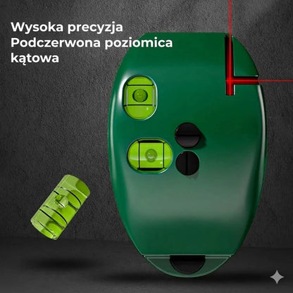Kompaktowy samopoziomujący laser krzyżowy