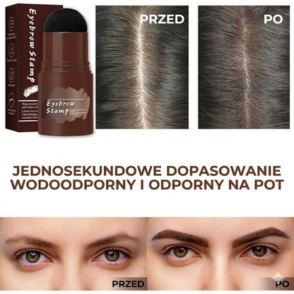 Profesjonalny zestaw stempli do brwi i szablonów – idealnie symetryczne brwi