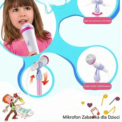Ładowany mikrofon karaoke z funkcją Bluetooth