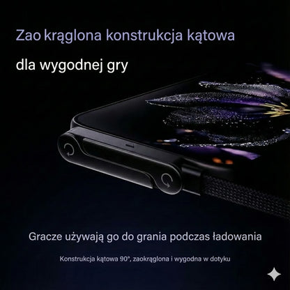Kabel Type-C 2-w-1 z ukrytą podstawką – superszybkie ładowanie 240 W