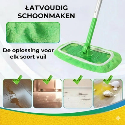 GreenSweep™ wielokrotnego użytku mop kompatybilny ze Swiffer