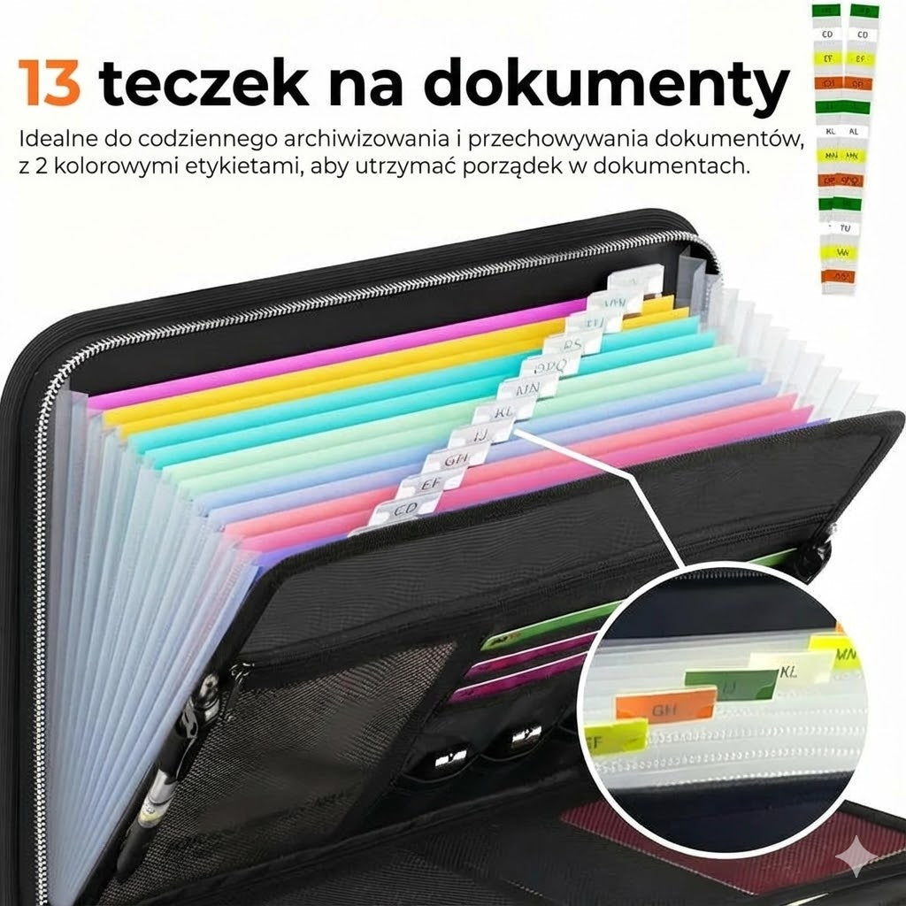 Ognioodporna torba na dokumenty A4 (z uchwytem)