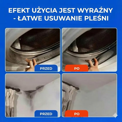 Silny spray do usuwania pleśni (natychmiastowy efekt)