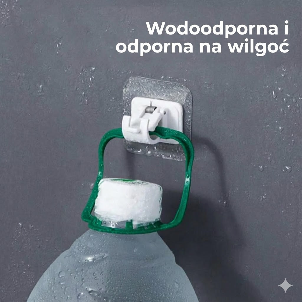 Regulowane uchwyty do karnisza bez wiercenia (zestaw 2 szt.)