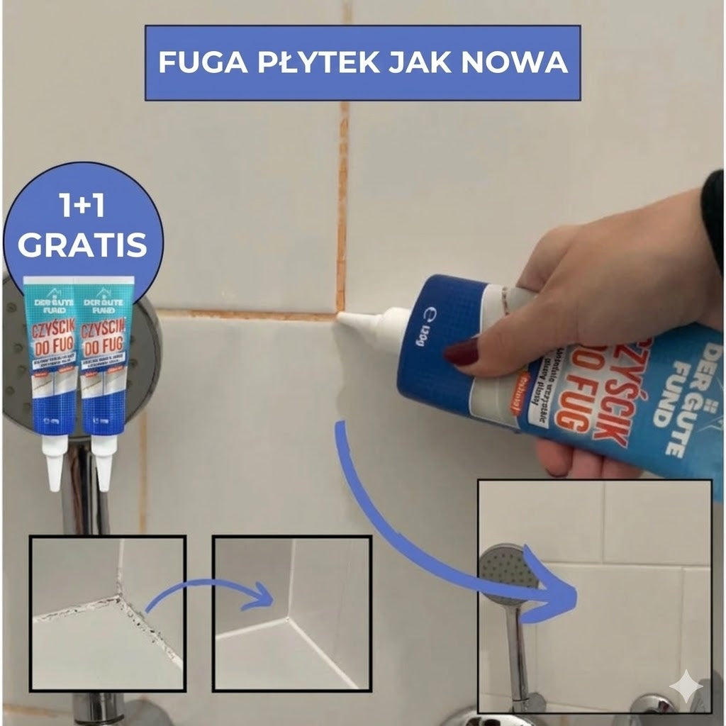 Środek do czyszczenia fug odporny na pleśń (kup jedno, drugie gratis)