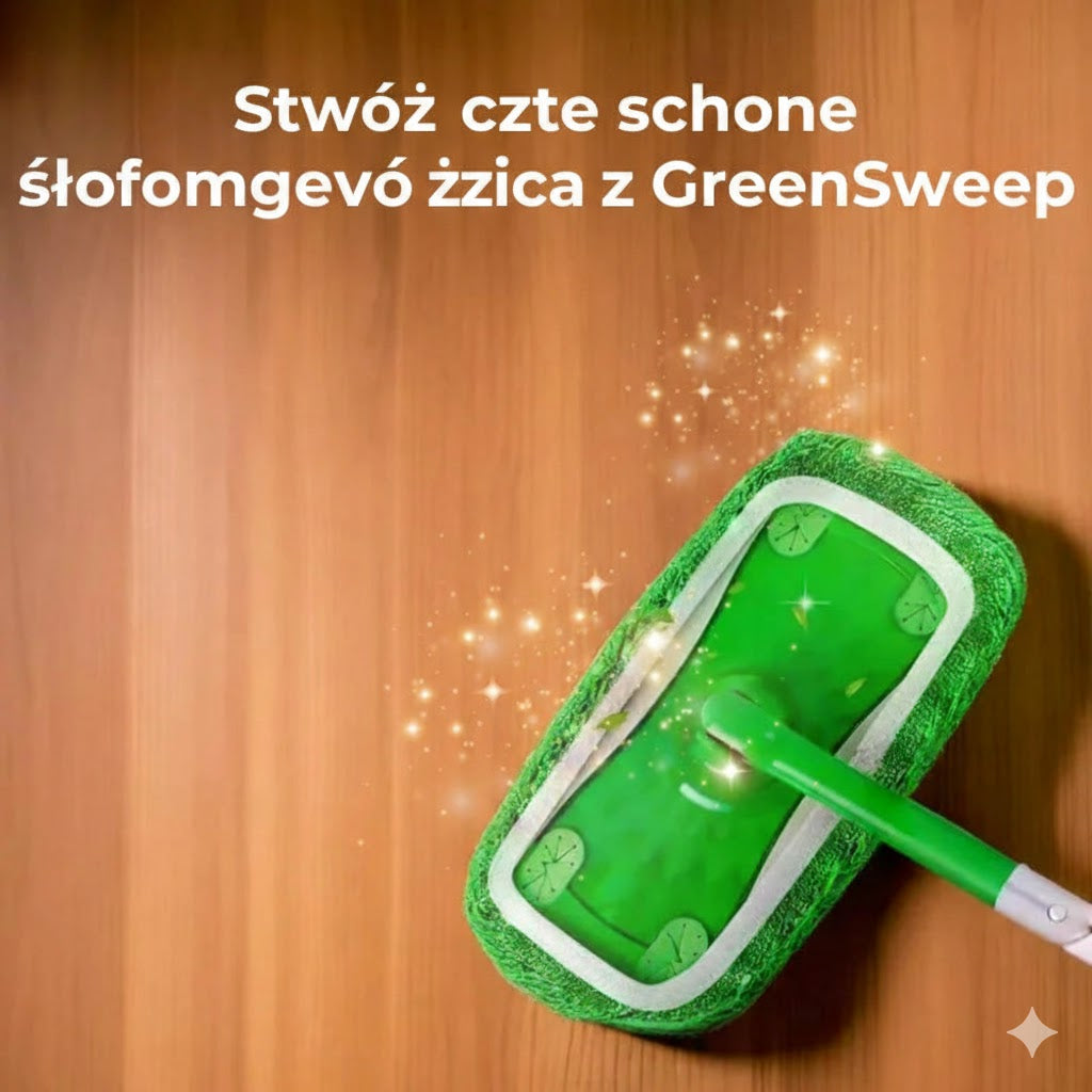 GreenSweep™ wielokrotnego użytku mop kompatybilny ze Swiffer