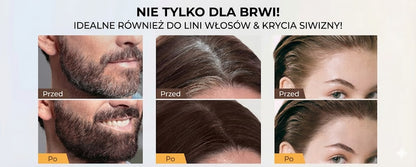 Zestaw do długotrwałego makijażu brwi – wodoodporna formuła