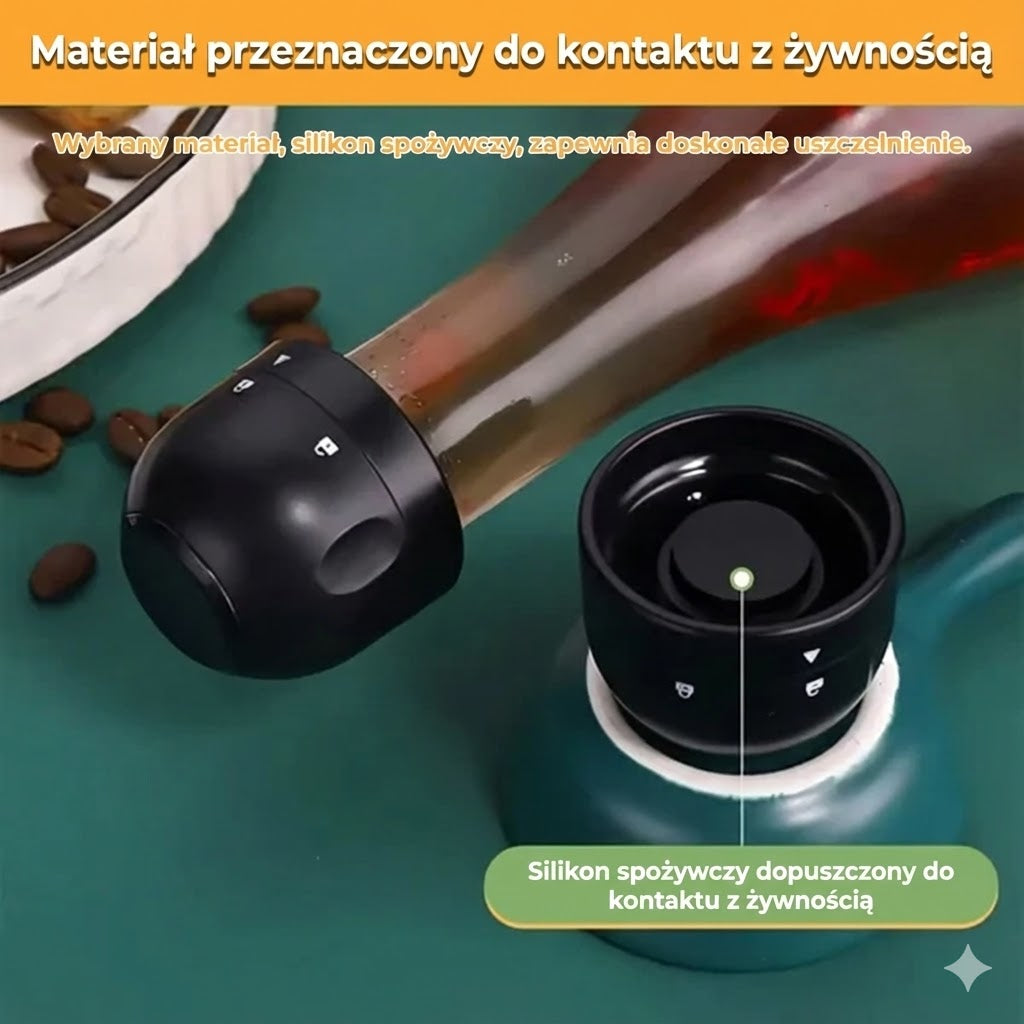 Korek próżniowy z pompką – dłuższa świeżość wina
