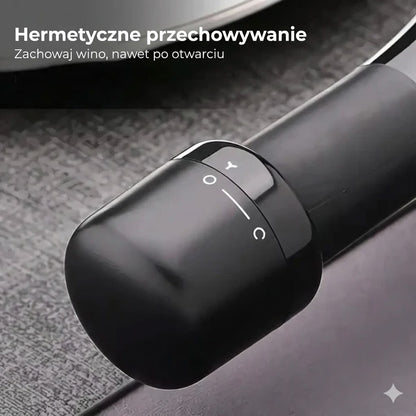 Korek próżniowy z pompką – dłuższa świeżość wina