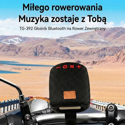Głośnik Bluetooth na rower – wodoodporny głośnik z solidnym uchwytem (wstrząsoodporny i z funkcją zestawu głośnomówiącego)