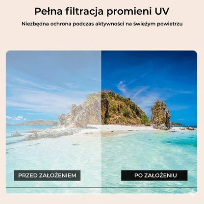 Składane okulary do czytania / komputerowe – filtr światła niebieskiego – składane (z etui)