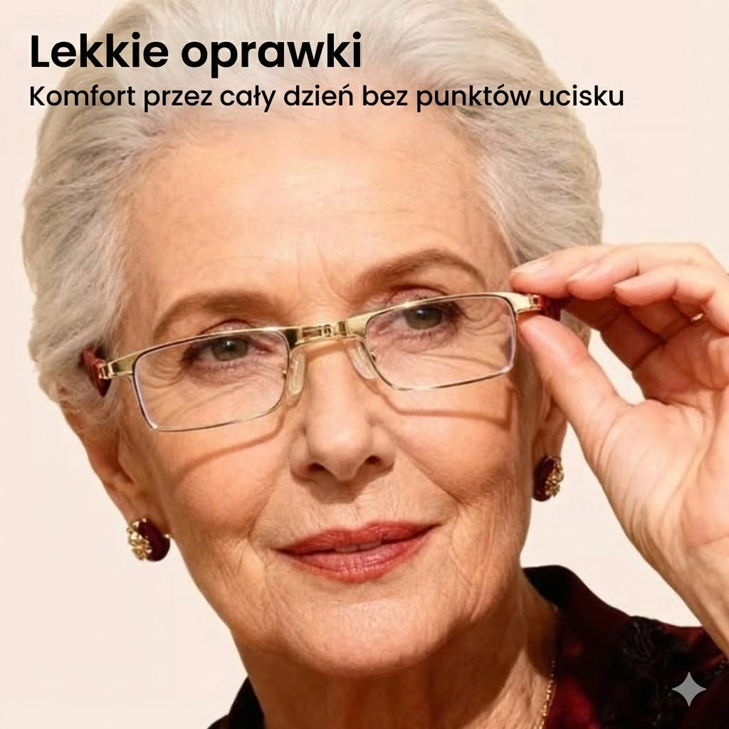 Składane okulary do czytania / komputerowe – filtr światła niebieskiego – składane (z etui)