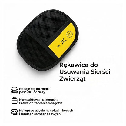Rękawica do usuwania sierści – usuwa luźne włosy