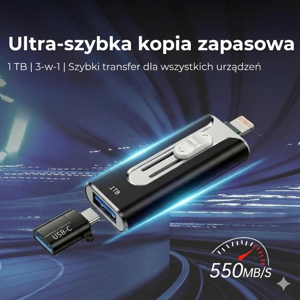 Przenośny dysk SSD Hevlio™ – do laptopów i gier