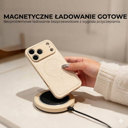 Etui MagSafe do iPhone [12–17] – Luksusowe matowe wykończenie – Powłoka odporna na odciski palców i tłuszcz