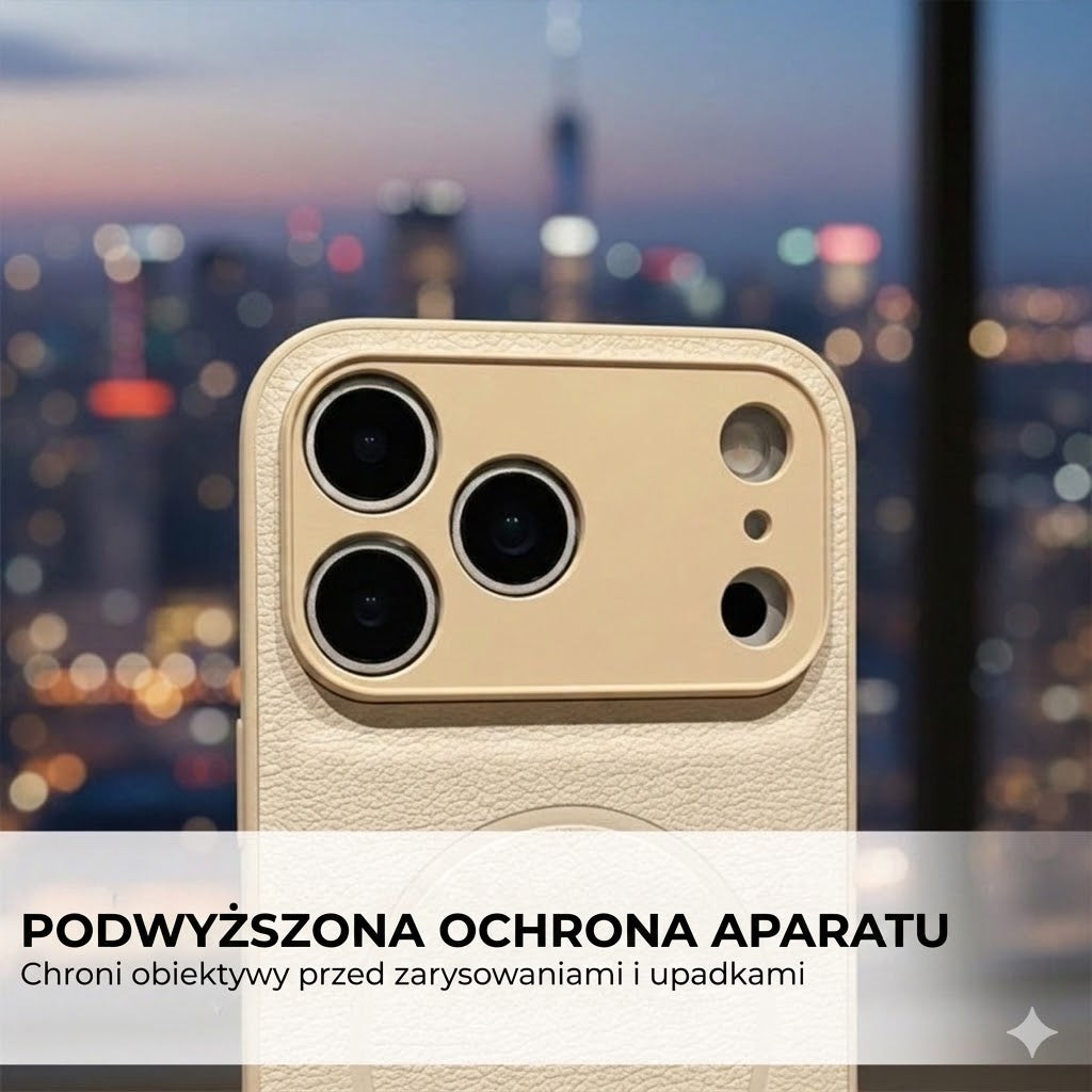 Etui MagSafe do iPhone [12–17] – Luksusowe matowe wykończenie – Powłoka odporna na odciski palców i tłuszcz