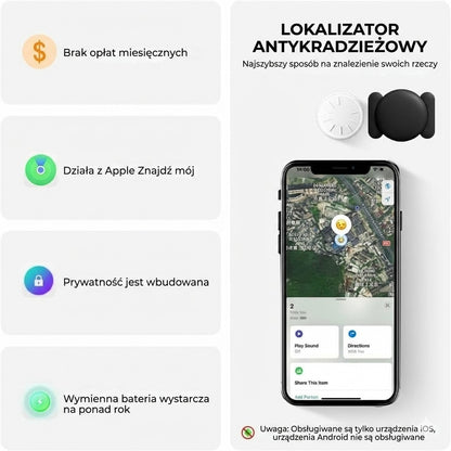 Magnetyczny lokalizator GPS do samochodu