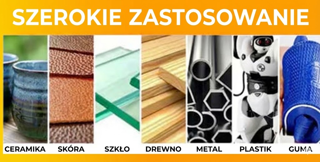Super Mocny klej uniwersalny – do plastiku, drewna i ceramiki (przezroczysty)