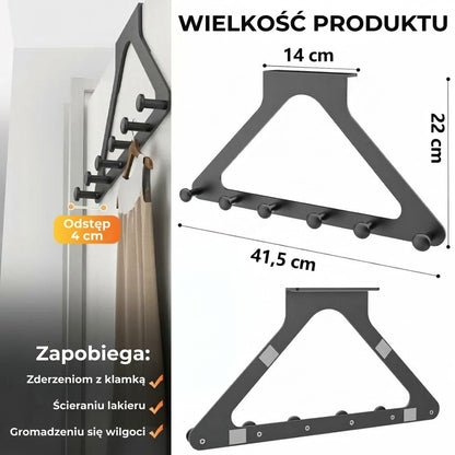 Solidny i trwały organizer wiszący na drzwi