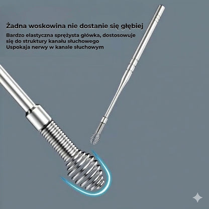 Profesjonalny zestaw do czyszczenia uszu (6 elementów)