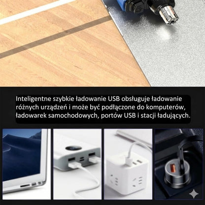 Trymer do włosów w nosie i uszach – ładowanie USB-C (wodoodporny i bezbolesny)