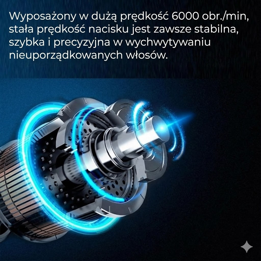 Trymer do włosów w nosie i uszach – ładowanie USB-C (wodoodporny i bezbolesny)