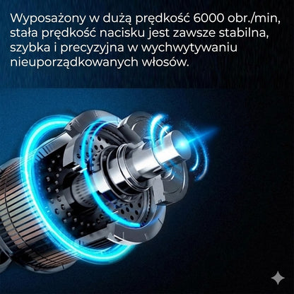 Trymer do włosów w nosie i uszach – ładowanie USB-C (wodoodporny i bezbolesny)