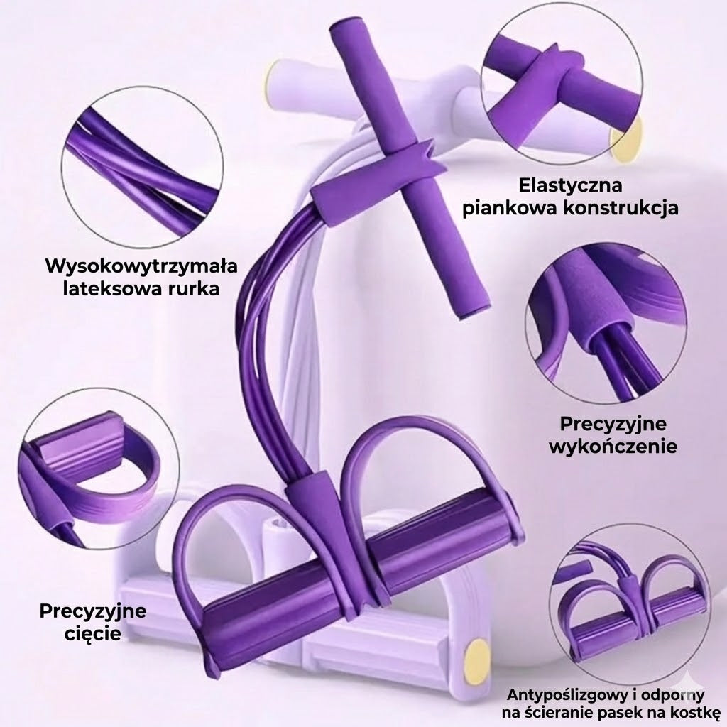 FitPedal taśmy oporowe z pedałami