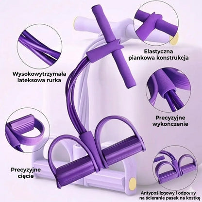 FitPedal taśmy oporowe z pedałami