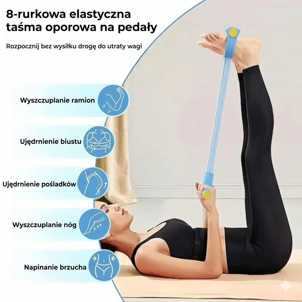 FitPedal taśmy oporowe z pedałami
