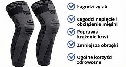 Samonagrzewające ochraniacze na kolana (zestaw 2 szt.)