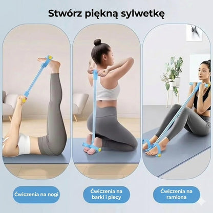FitPedal taśmy oporowe z pedałami