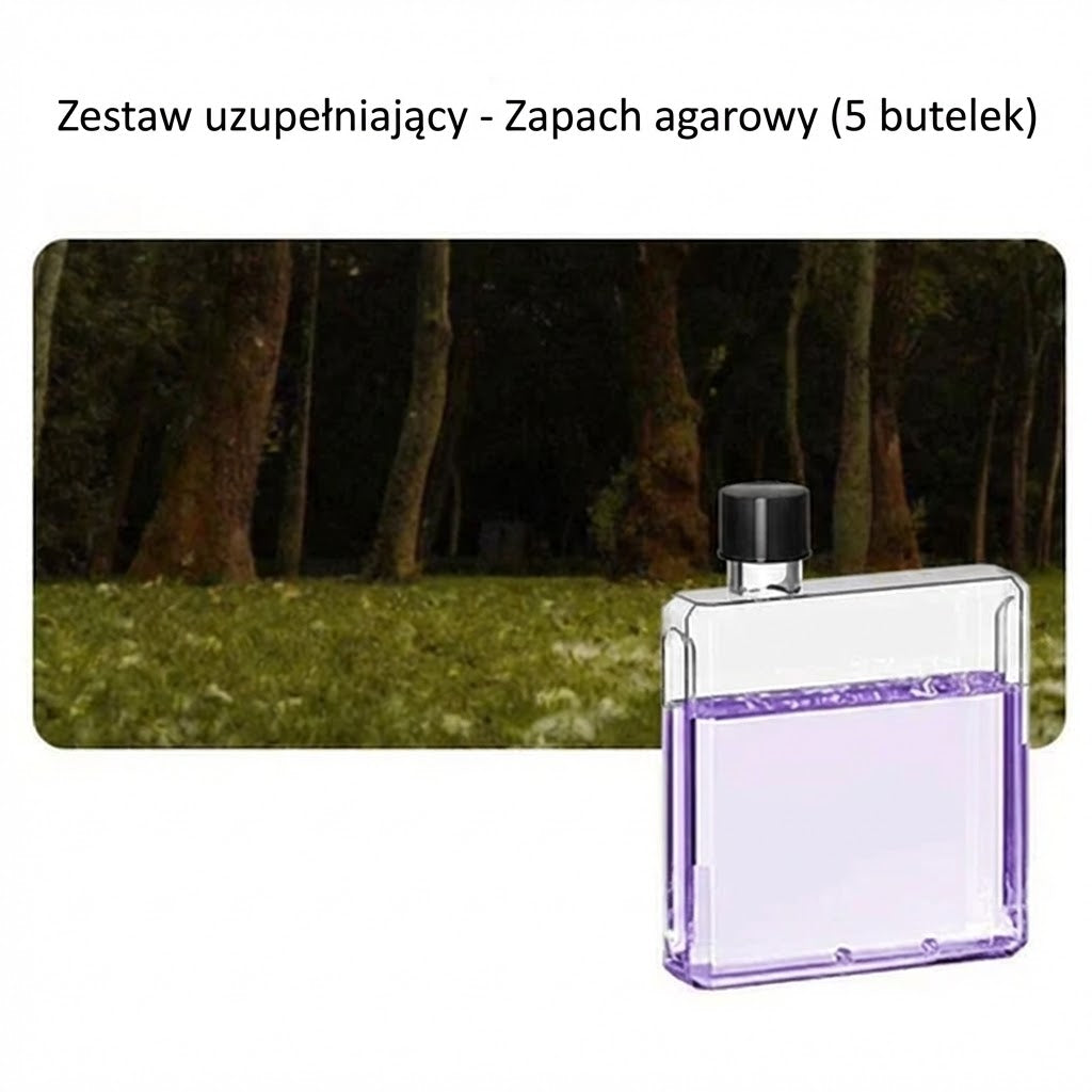 Bezprzewodowy dyfuzor zapachowy – ładowanie USB – z oświetleniem LED