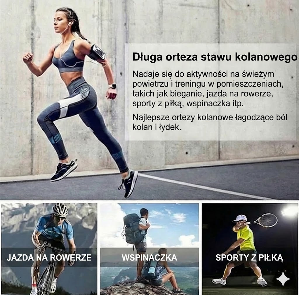 Samonagrzewające ochraniacze na kolana (zestaw 2 szt.)