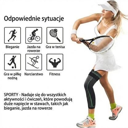 Samonagrzewające ochraniacze na kolana (zestaw 2 szt.)