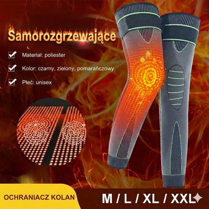 Samonagrzewające ochraniacze na kolana (zestaw 2 szt.)