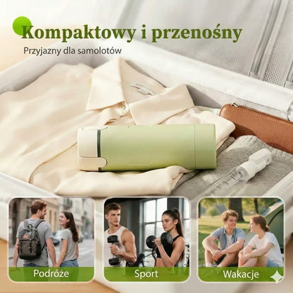 Zestaw 4 w 1 butelek podróżnych – przenośne, szczelne silikonowe butelki na kosmetyki