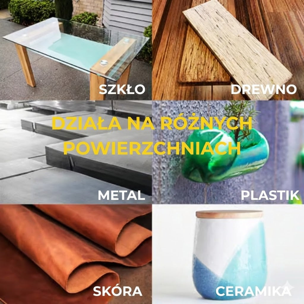 Super Mocny klej uniwersalny – do plastiku, drewna i ceramiki (przezroczysty)