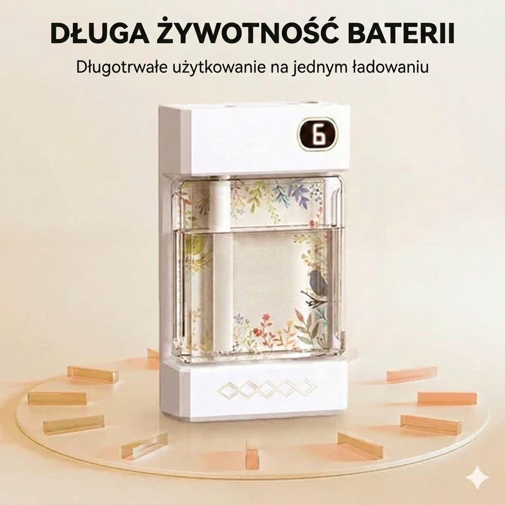 Bezprzewodowy dyfuzor zapachowy – ładowanie USB – z oświetleniem LED