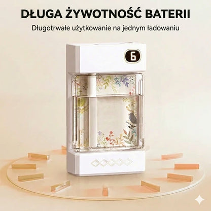 Bezprzewodowy dyfuzor zapachowy – ładowanie USB – z oświetleniem LED