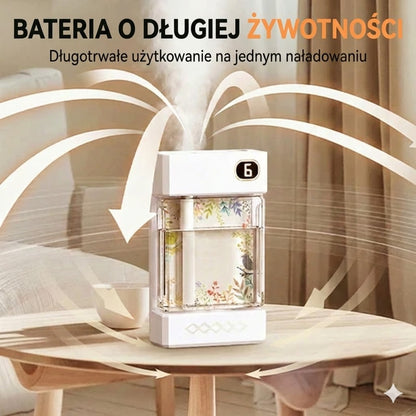 Bezprzewodowy dyfuzor zapachowy – ładowanie USB – z oświetleniem LED
